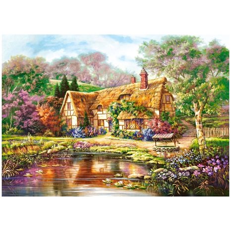 Παζλ Castorland 3000τεμ. Twilight at Woodgreen Pond 92x68 C-300365-2