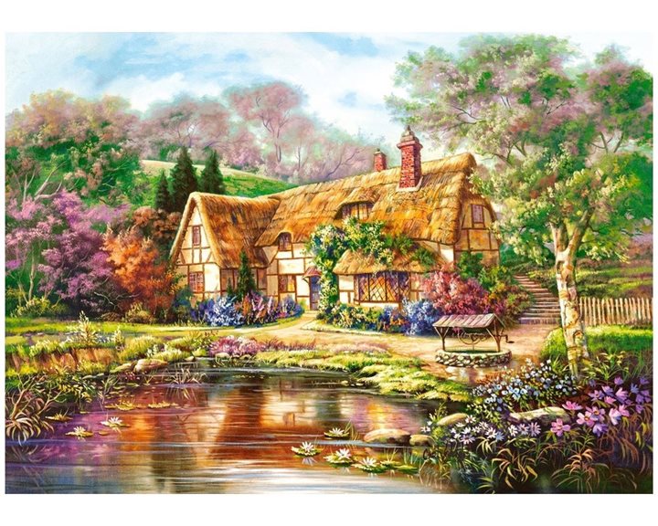 Παζλ Castorland 3000τεμ. Twilight at Woodgreen Pond 92x68 C-300365-2