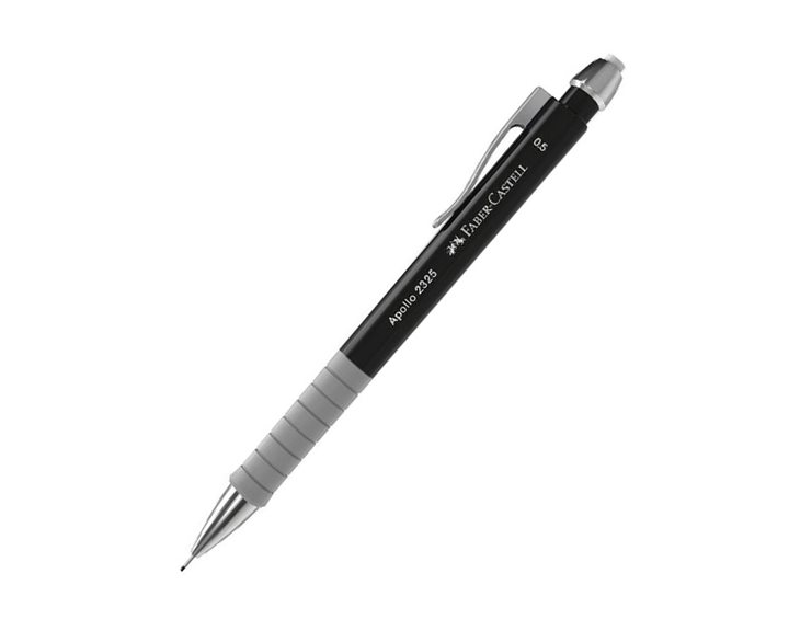 Μηχανικό Μολύβι Faber Castell Apollo 0,5mm Μαύρο 232504