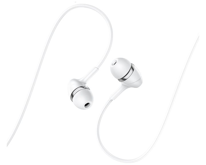 Lamtech Fashionable 3,5mm Earphones With Mic White