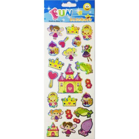 Αυτοκόλλητα Fun Stickers Princess Cute 937