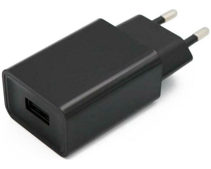 LAMTECH USB TRAVEL CHARGER 2,1A BLACK