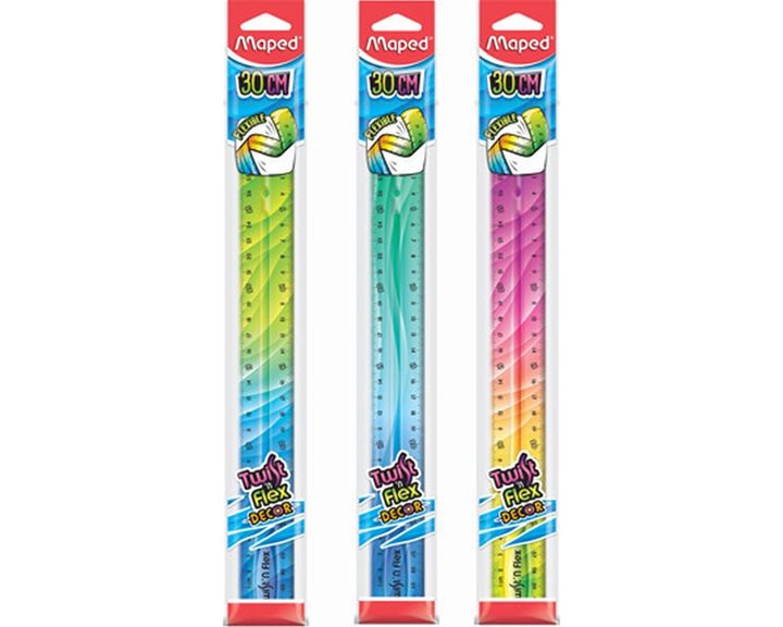 Χάρακας Maped Twist N Flex Decor 30cm 279315