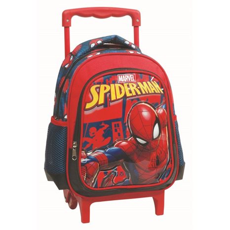 Σακίδιο Trolley Νηπιαγωγείου Gim Spiderman Black 337-70072