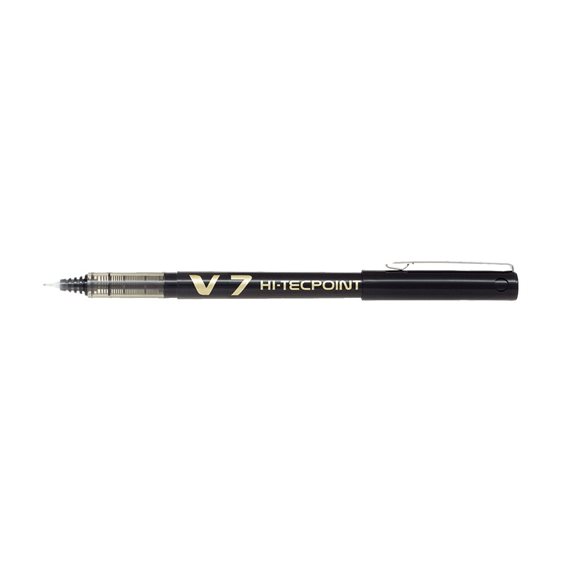 Pilot Μαρκαδόρος V7 Hi-Tecpoint 0.7mm Μαύρος
