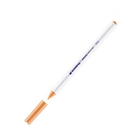 Μαρκαδόρος Edding 4600 Ανεξίτηλος Για Υφασμα T-Shirt 1mm Ανοιχτό Πορτοκαλί