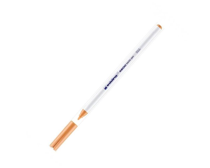 Μαρκαδόρος Edding 4600 Ανεξίτηλος Για Υφασμα T-Shirt 1mm Ανοιχτό Πορτοκαλί