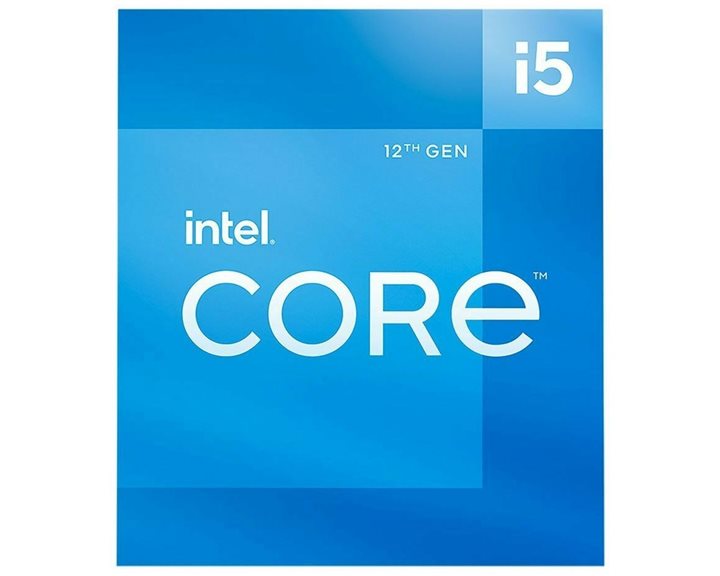 INTEL CPU CORE i5 12400F, 6C/12T, 2.50GHz, CACHE 18MB, SOCKET LGA1700 12th GEN, BOX, 3YW. BX8071512400F