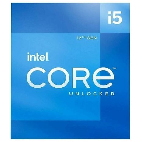 INTEL CPU CORE i5 12600, 6C/12T, 3.30GHz, CACHE 18MB, SOCKET LGA1700 12th GEN, GPU, BOX, 3YW. BX8071512600