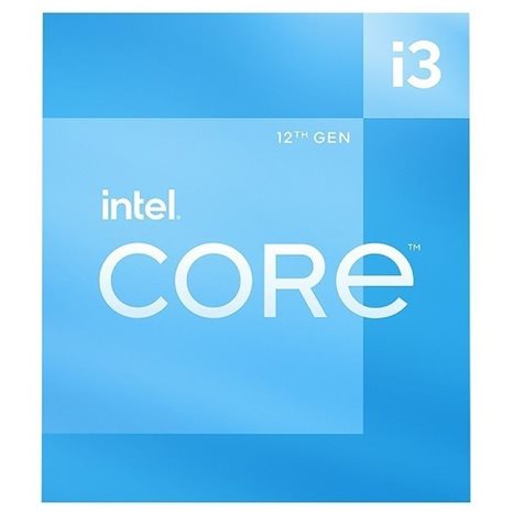 INTEL CPU CORE i3 12100, 4C/8T, 3.30GHz, CACHE 12MB, SOCKET LGA1700 12th GEN, GPU, BOX, 3YW. BX8071512100