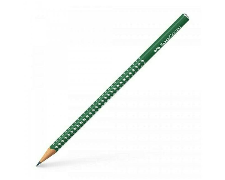Μολύβι Τριγωνικό Faber Castell Sparkle Πράσινο