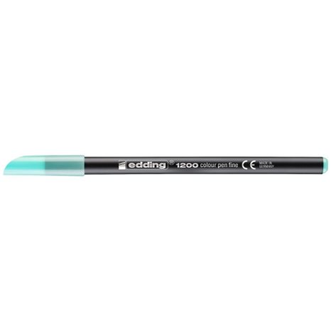 Μαρκαδόρος Edding 1200 Ανεξίτηλος Ψιλής Γραφής 0.5-1mm Pastel Γαλάζιο