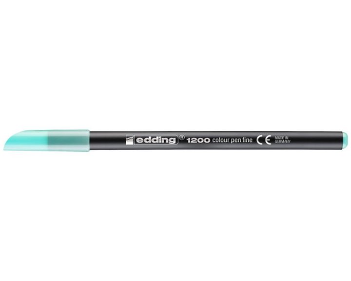 Μαρκαδόρος Edding 1200 Ανεξίτηλος Ψιλής Γραφής 0.5-1mm Pastel Γαλάζιο
