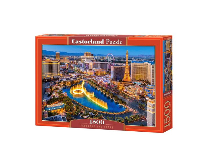 Παζλ Castorland 1500τμχ 68x47cm Fabulus Las Vegas