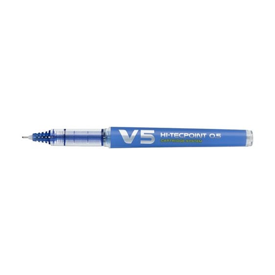 Pilot Μαρκαδόρος Επαναγεμιζόμενος BG V5 Hi-Tecpoint 0.5mm Μπλε