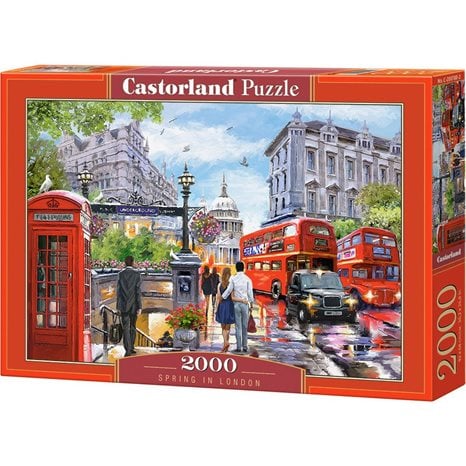 Παζλ Castorland 2000 Τεμ. Spring In London C-200788-2