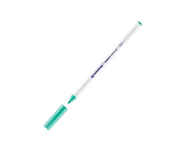 Μαρκαδόρος Edding 4600 Ανεξίτηλος για Υφασμα T-Shirt 1mm Πράσινο Pale
