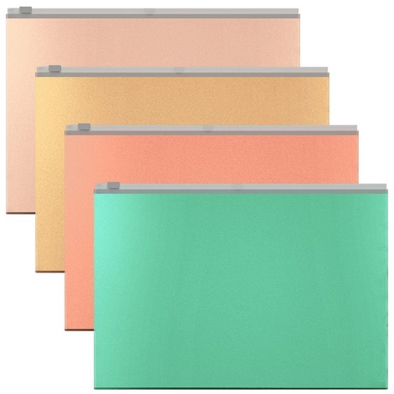 Φάκελος Zip ErichKrause  A4 Mat Powder 55005