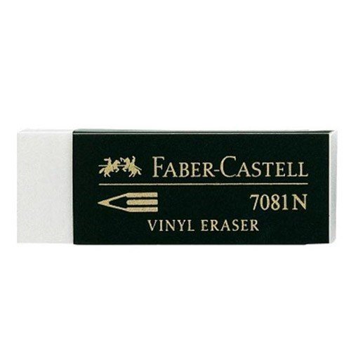 Γόμα Faber Castell Βινυλίου Λευκή 188121
