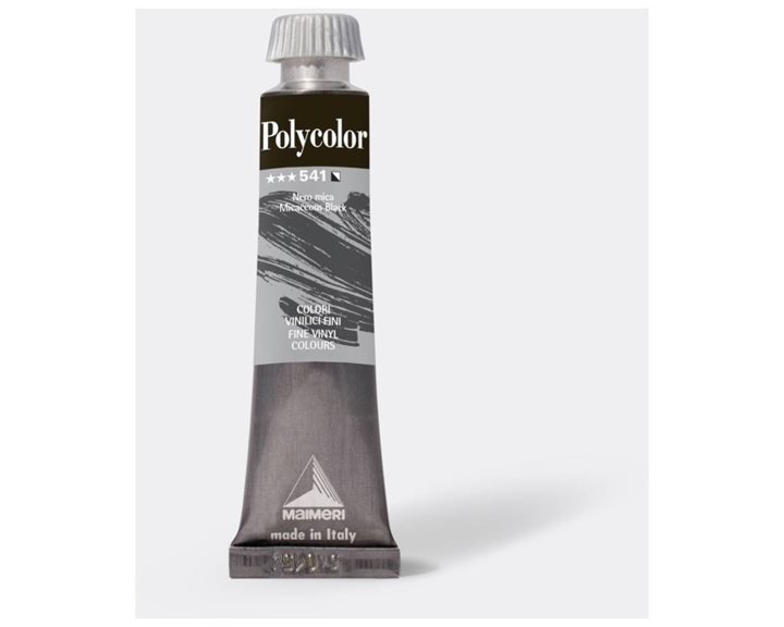 Χρώμα Ακρυλικό Maimeri Polycolor 20ml 541 Micaceus Black