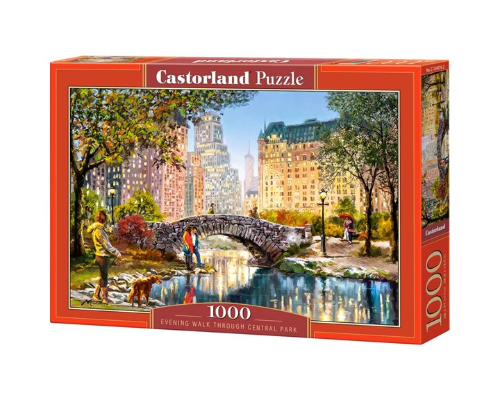 Παζλ Castorland 1000 τμχ. Evening Walk Through Central Park 68x47 C-104376-2