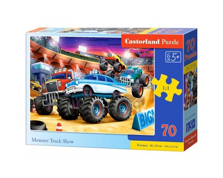 Παζλ Castorland 70 τμχ 40x29cm Monster Truck Show