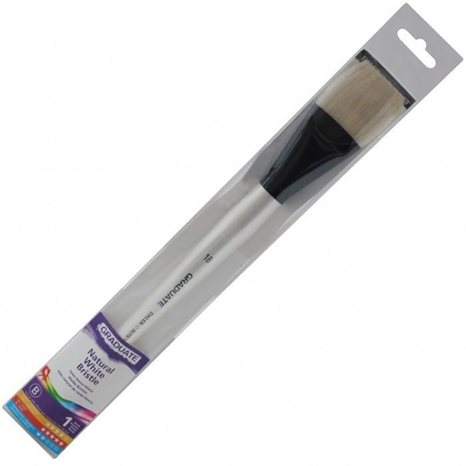 Πινέλο Graduate Daler Rowney Natural White Bristle 18LH WLT 212141018