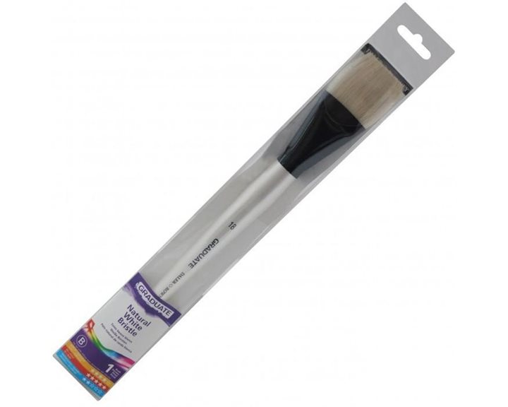 Πινέλο Graduate Daler Rowney Natural White Bristle 18LH WLT 212141018