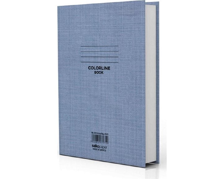 Τετράδιο Βιβλιοδετημένο Salko Colorline 17x25 96φύλλων 7971