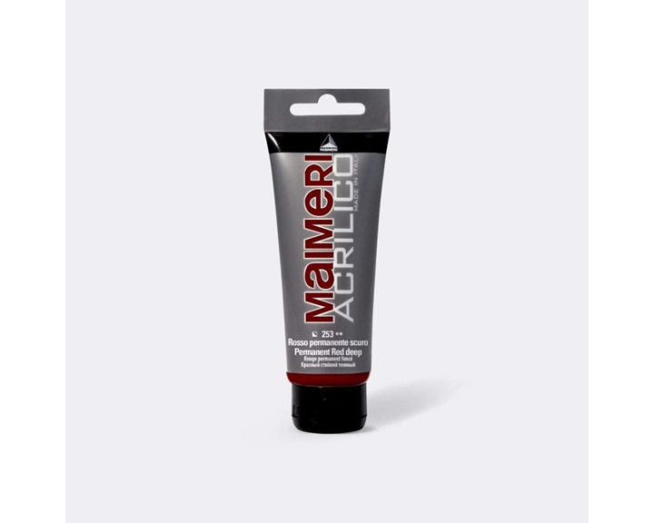 Ακρυλικό Maimeri Acrilico Permanent Red Deep 253 75ml