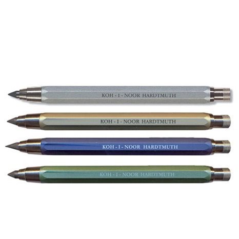Μολύβι Μηχανικό Koh-I-Noor 5.6mm Μεταλλικό Με Ξύστρα 5340