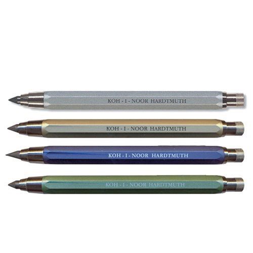 Μολύβι Μηχανικό Koh-I-Noor 5.6mm Μεταλλικό Με Ξύστρα 5340