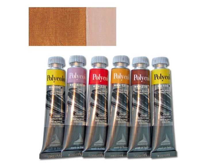 Χρώμα Ακρυλικό Maimeri Polycolor 20ml 144 Pale Gold
