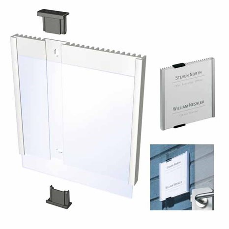 Πινακίδα Ενημέρωσης Μεταλλική Durable 4802
