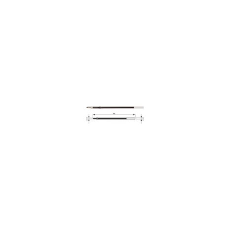 Ανταλλακτικό Στυλό Penac BR9807 0.7mm 12τμχ Μπλε
