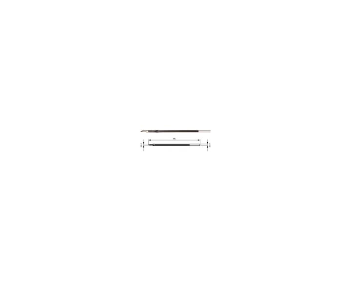 Ανταλλακτικό Στυλό Penac BR9807 0.7mm 12τμχ Μπλε