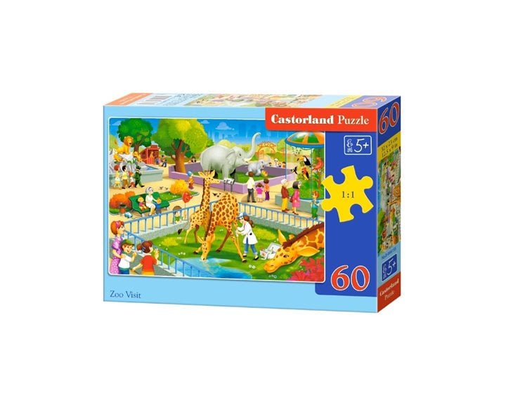 Παζλ Castorland 60 τμχ. Zoo Visit 32x23 B-066155