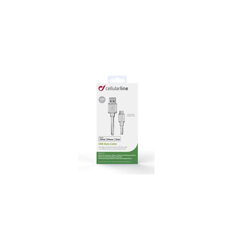 Cellular Line Data Cable USB to Lighting for iPhone 5-XS