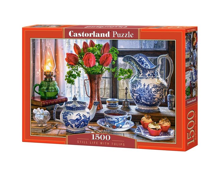 Παζλ Castorland 1500τεμ. Still Life With Tulips 68x47 C-151820-2