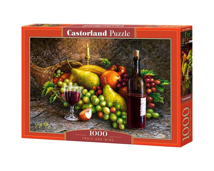 Παζλ Castorland 1000 τμχ. Fruit And Wine 68x47 C-104604-2