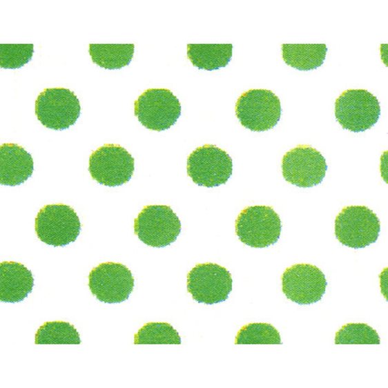 Χαρτόνι 50χ70 Πουα  Ασπρο/Πράσινο