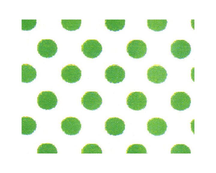 Χαρτόνι 50χ70 Πουα  Ασπρο/Πράσινο