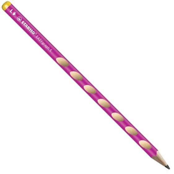 Μολύβι Stabilo Easy Graph Slim Για Αριστερόχειρες 325/01HB Pink