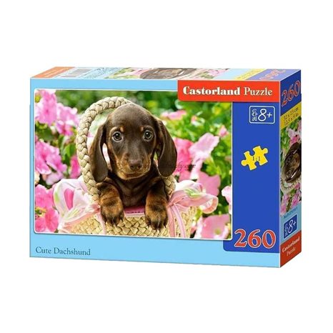 Παζλ Castorland 260τμχ Cute Dachshund