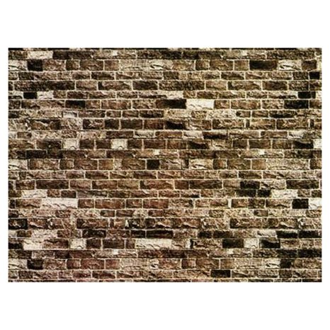 Υλικά Μακέτας Τοίχος Carton wall basalt 32x15cm