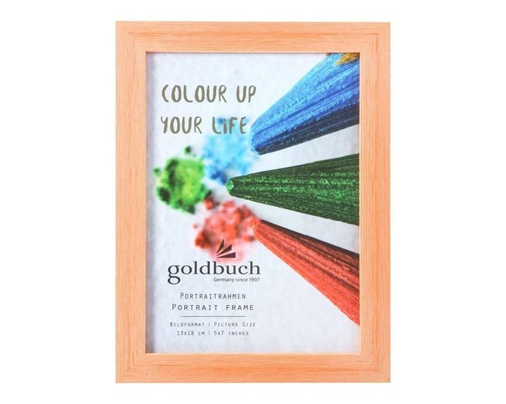 Κορνίζα Πλαστική 13χ18cm Πορτοκαλί Colour Up Your Life 910103