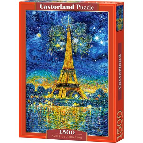 Παζλ Castorland 1500τμχ 68x47cm Paris Celebration