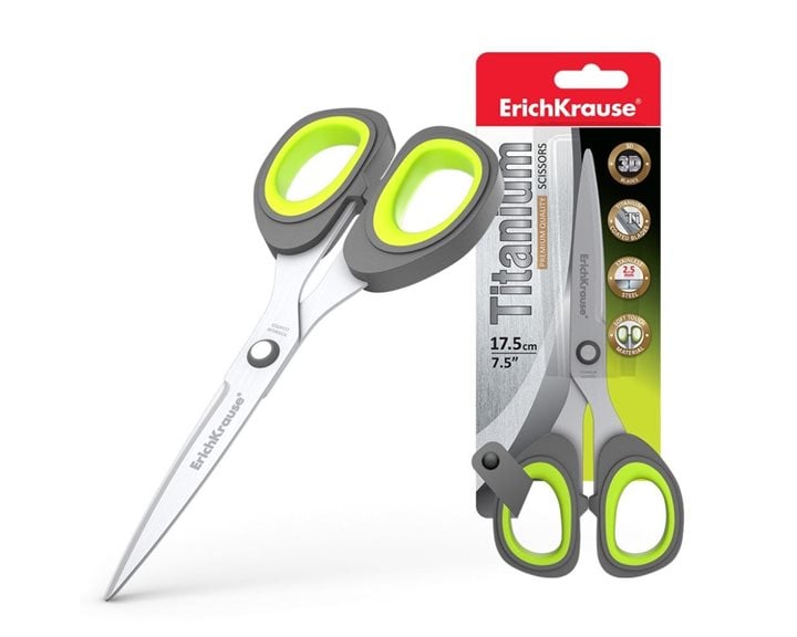 Ψαλίδι Μεταλλικό ErichKrause Titanium 17.5cm 30787