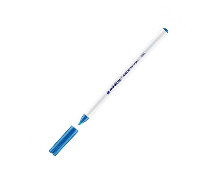 Μαρκαδόρος Edding 4600 Ανεξίτηλος για Υφασμα T-Shirt 1mm Γαλάζιο