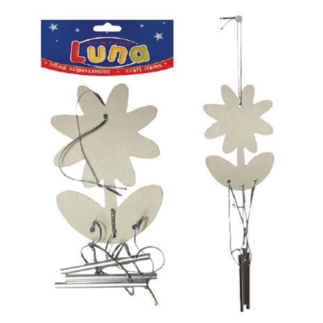 Μελωδός Ξύλινος Luna Λουλούδι 75x110